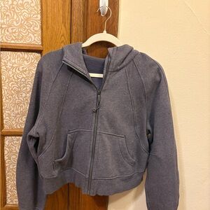 Lululemon Athletica Gray Zip-Up Hoodie